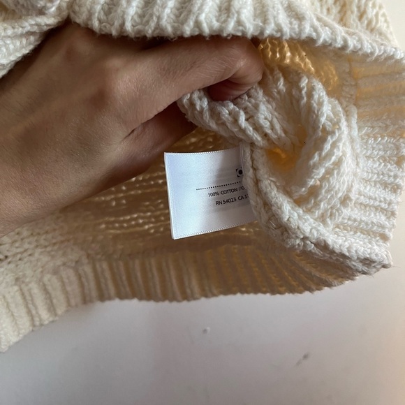 Old Navy Vintage Y2K Cropped Knit Cotton Cropped Sweater Top Size XL - Picture 6 of 9